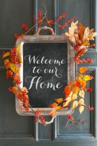 Fall Chalkboard Sign